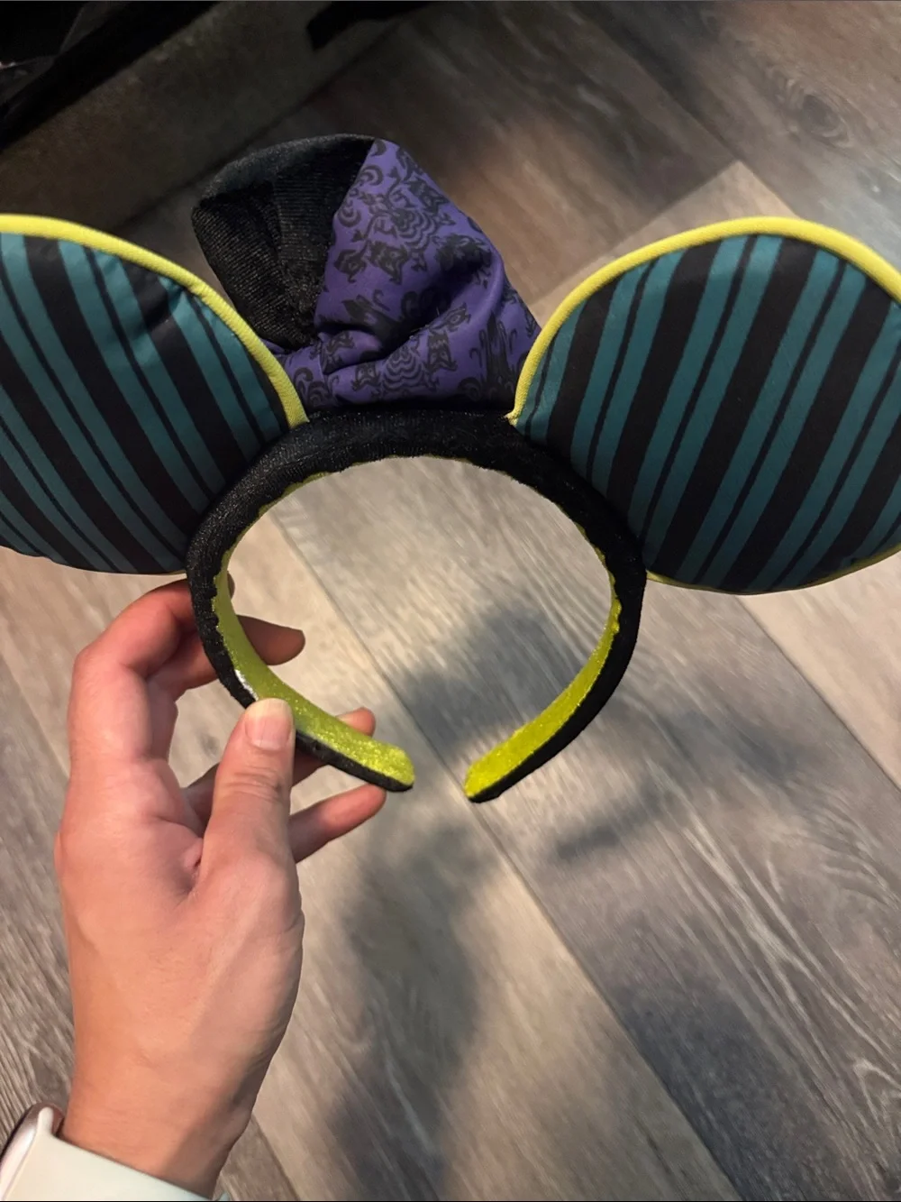 Disney-Inspired Purple & Teal Kids Ear Headband
